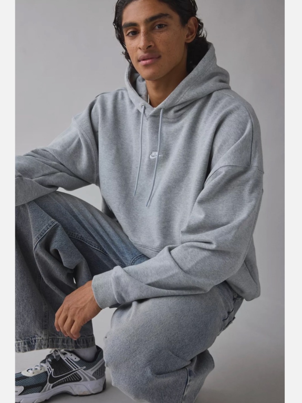 NWT NIKE CLUB OVERSIZED HOODIE SWEATSHIRT